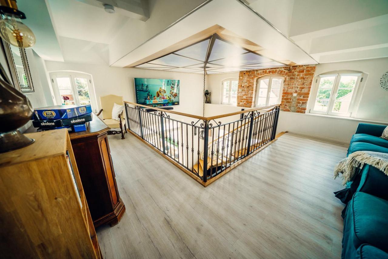 Alte Schmiede Mit Sauna, Pool Und Whirpool Im Aussenbereich Schoenstes Ferienhaus Der Lausitz Elsterheide Bagian luar foto